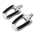 Chrome Footpeg Pegs Footrest Male Mount Fit For Harley Touring Road Street Glide