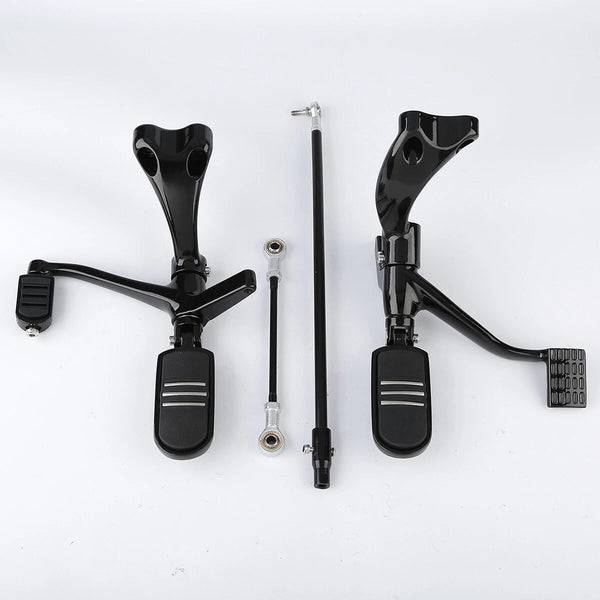 Forward Control w/ Footpeg Bracket For Harley Sportster 883 1200 Super Low 14-22
