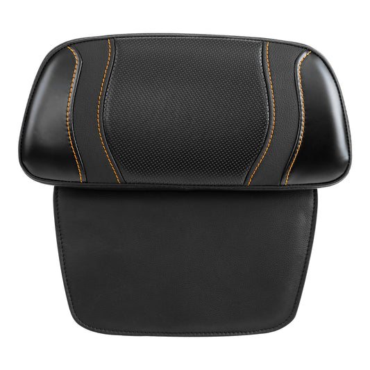 Chopped Razor Pad Backrest Fit For Harley Touring Road Street Glide 2014-2024