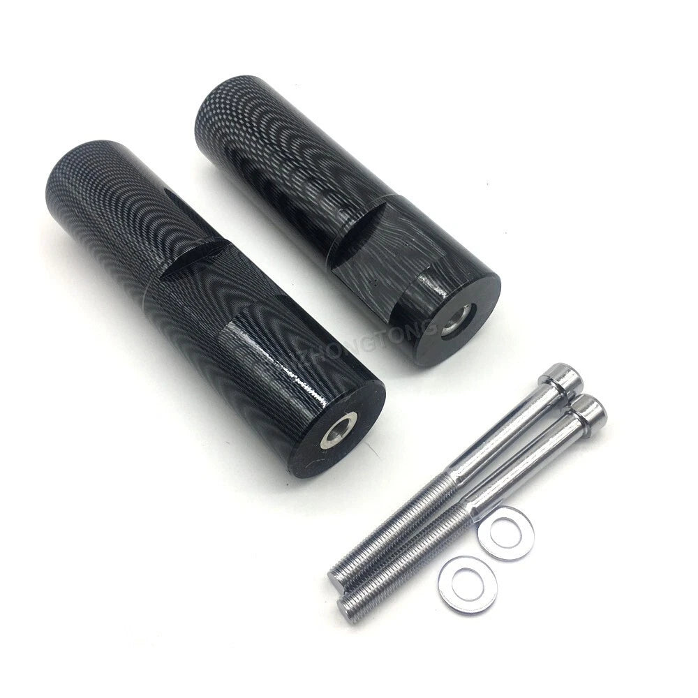 for Kawasaki Ninja ZX14R/ZX1400A 2006-2008 Frame Sliders Crash Protector Carbon