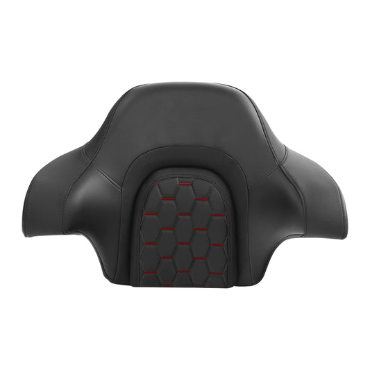 Black King Trunk Passenger Backrest Pad Fit For Harley Street Glide 2014-25