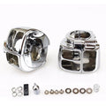 Chrome Switch Housing Cover Fit For Harley Dyna Sportsters Softail V-Rod Touring