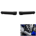 Long Black Front Footrests Foot Peg Fit For Yamaha Yzf R1 1998-2025 R6 2003-2020