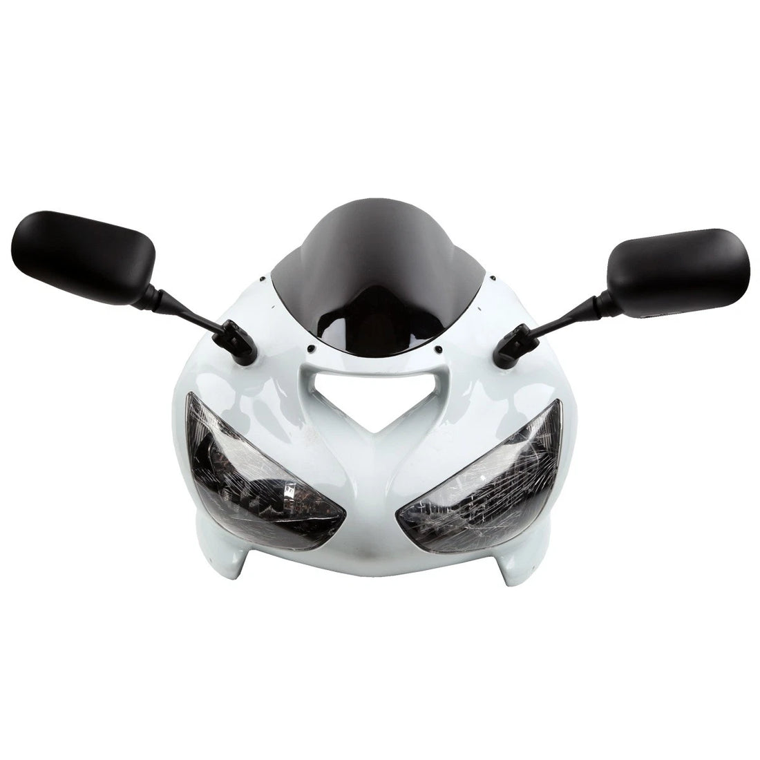 Unpainted Upper Fairing Cowl Combo Fit For Kawasaki Ninja ZX6R 2005-2006