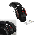 Rear Fender System LED Light Fit For Harley Touring Street Glide Road King 14-23