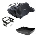 Chopped Trunk Mount Rack Fit For Harley Touring Electra Glide Flht 1997-08