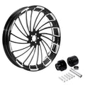 32"X3.5" Front Wheel Rim Single Disc Hub Fit For Harley Touring ABS models 97-21