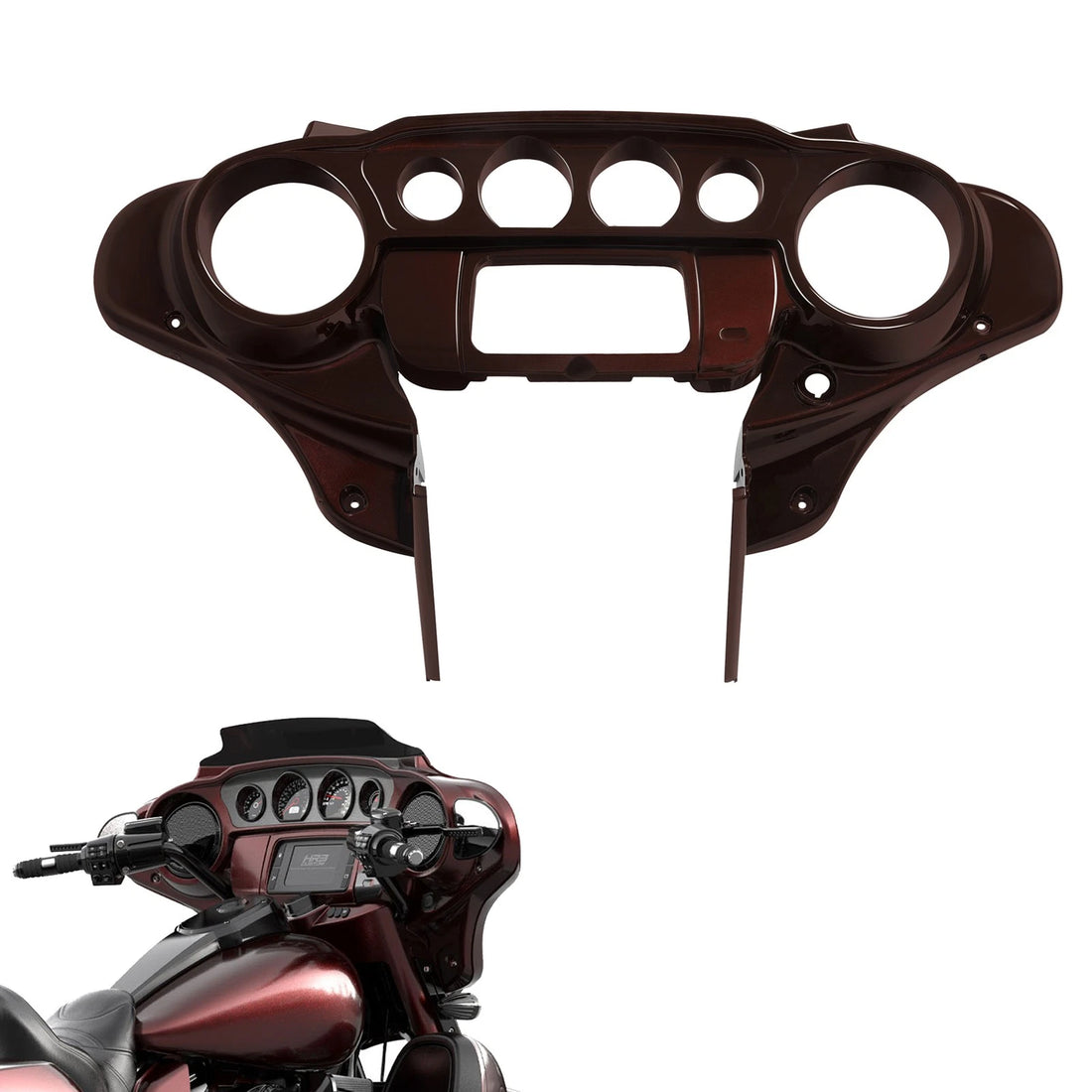 Inner Batwing Fairing Fit For Harley Electra Glide 2014-2023 Midnight Crimson