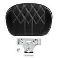 Sissy Bar Passenger Backrest Pad Fit For Harley Cvo Road King Electra Glide Flht