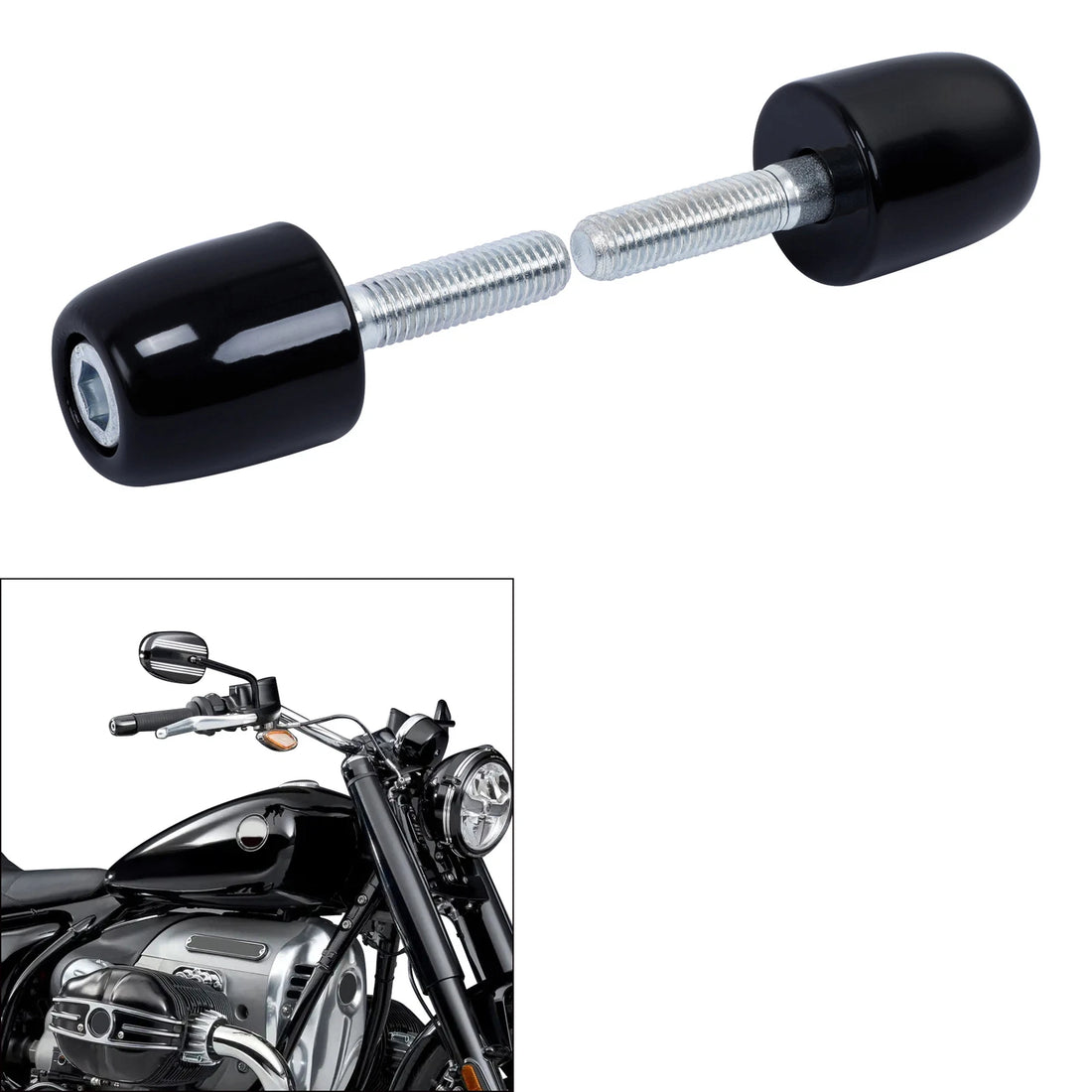 Handlebar Vibration Absorber End Caps Covers Fit For BMW R18 B R18 Classic 21-25