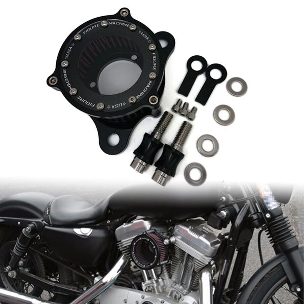 Motorcycle Air Cleaner Intake Filter For Harley Sportster XL883 1200 2004-2015