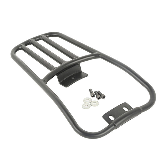 Black Rear Fender Luggage Rack Fit For Harley Softail Deluxe 2005-2017 16 Flstn