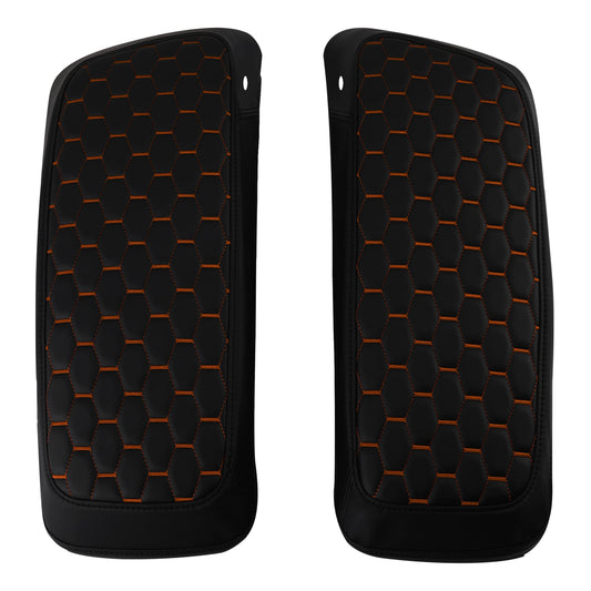 Hard Saddlebags Lids Covers Fit For Harley Touring Road King Electra Glide 14-23