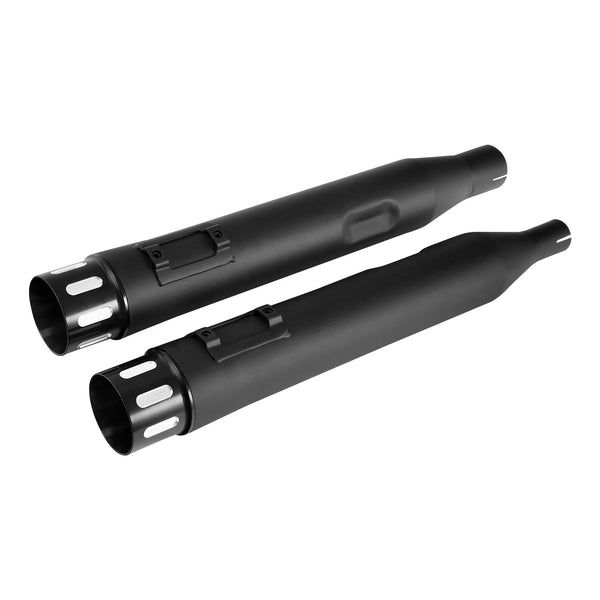 4" Slip on Straight Mufflers Exhaust Fit For Harley Touring Road King 2017-2025