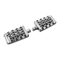 Chrome Footpeg Foot Pegs Fit For Harley Touring Road Street Glide Softail Dyna
