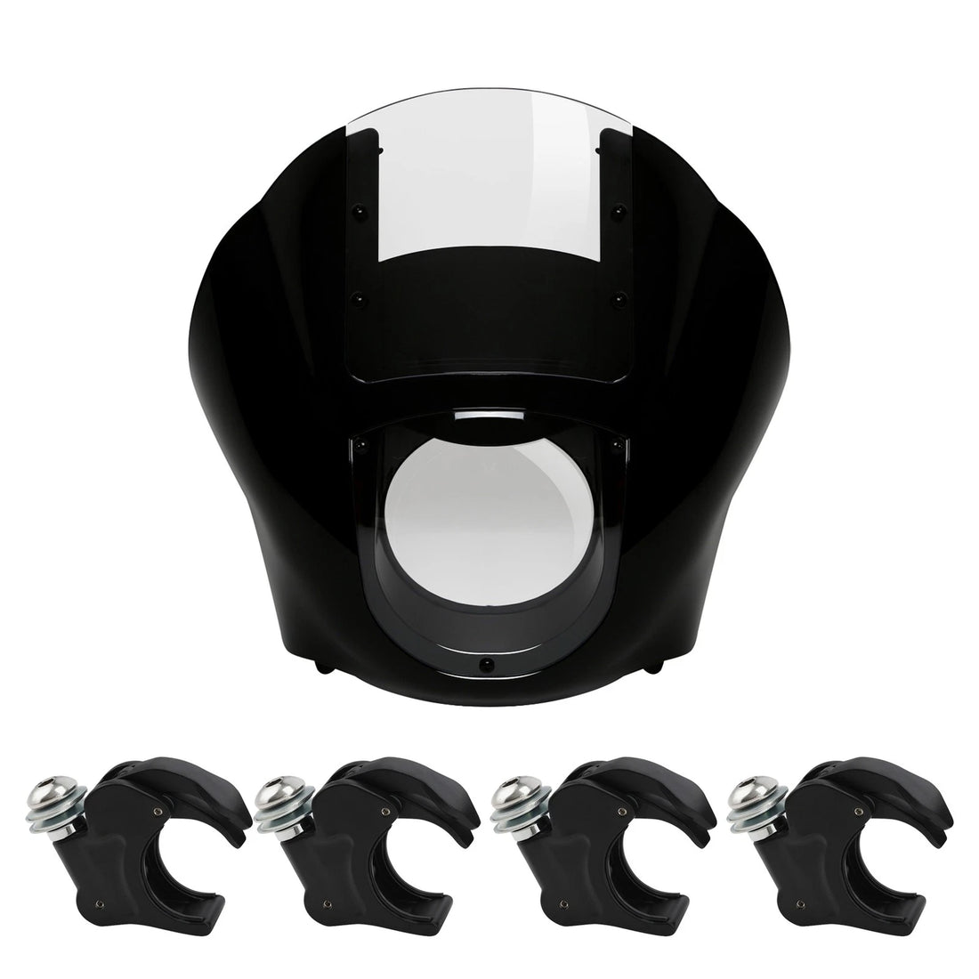 Quarter Fairing Windshield 39mm Fork Clamp Fit For Harley Sportster XL883 Dyna