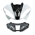 Upper Front Fairing Cowl Nose & Headlight Fit For Yamaha Yzf R6 2008-2016