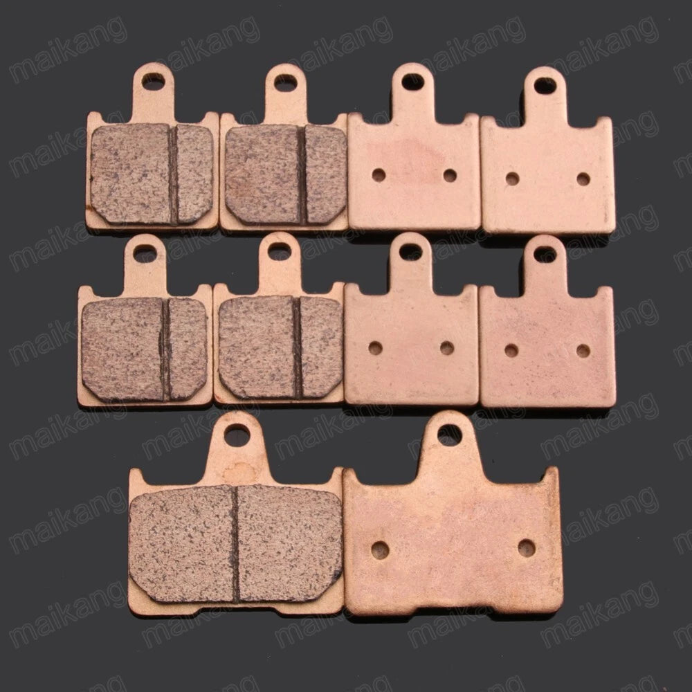 Fit For 2006-2015 Kawasaki Ninja ZX14 ZX14R ZZR1400 Metal Front Rear Brake Pads
