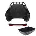 King Trunk Rack Pad Speakers LED Tail Light Fit For Harley Touring Fltrx 2014-26