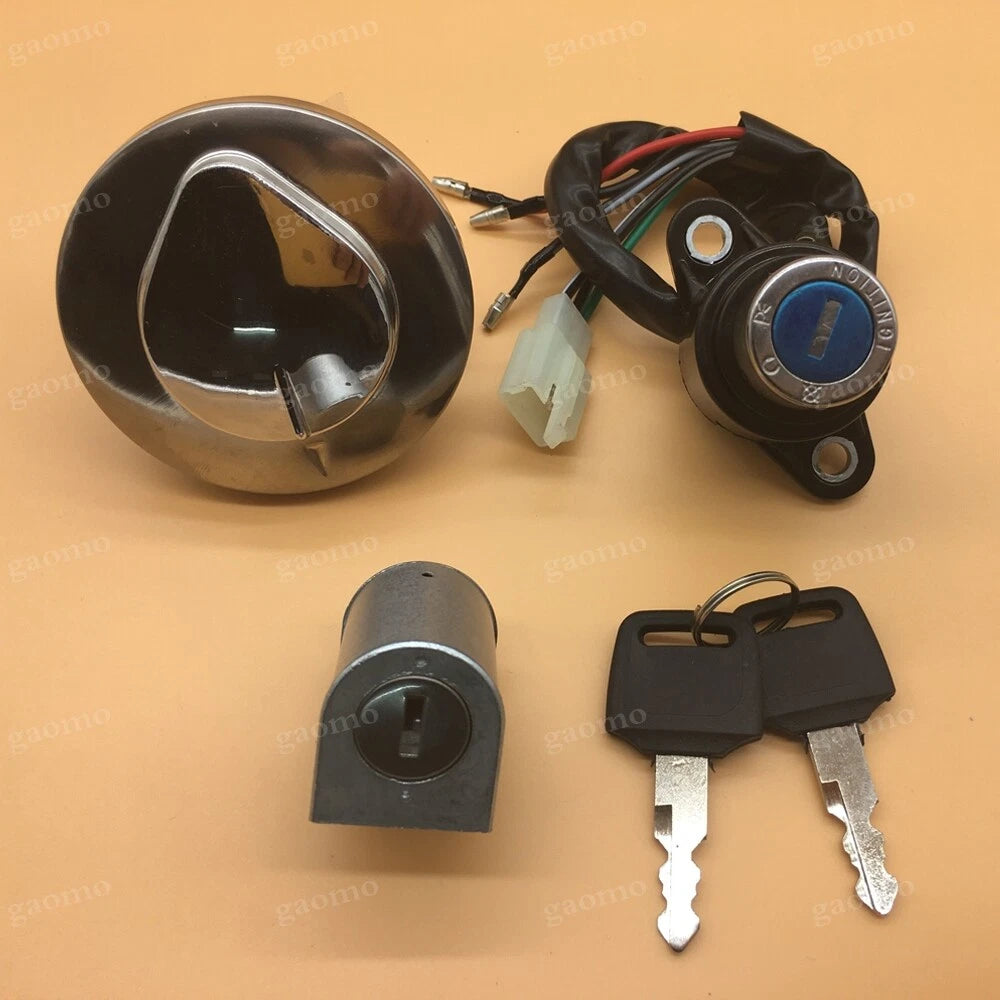 Fuel Gas Cap Ignition Switch Seat Lock Set For Honda REBEL CMX 250/450 1985-2009
