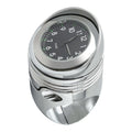 Chrome 1 1/4" 1.25" Motorcycle Handlebar Clock Mount Fit For Harley Chopper New