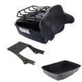 King Trunk Pad Mount Rack Fit For Harley Touring Fltr Flht 1997-08