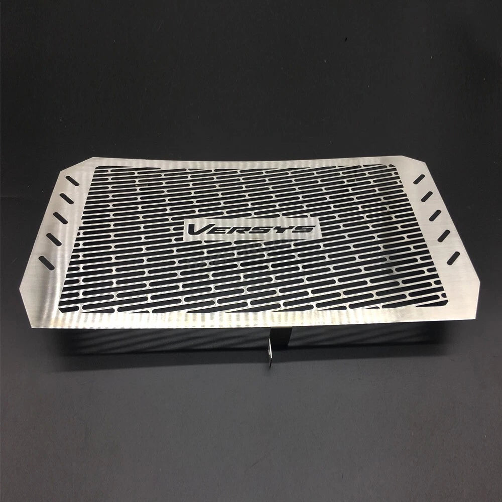 Silver Radiator Grille Cover Guard Fit 2012-2018 17 Kawasaki Versys 1000 KLZ1000