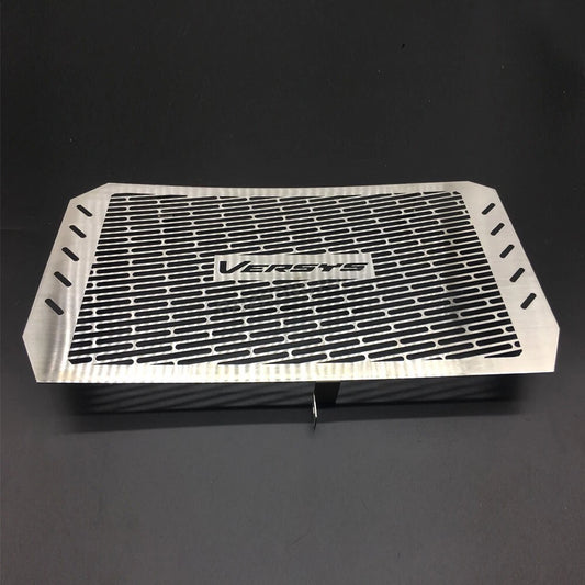 Silver Radiator Grille Cover Guard Fit 2012-2018 17 Kawasaki Versys 1000 KLZ1000