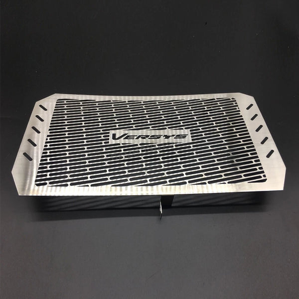 Silver Radiator Grille Cover Guard Fit 2012-2018 17 Kawasaki Versys 1000 KLZ1000