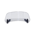 Universal Motorcycle Windshield Windscreen Extension Spoiler Deflector Smoke