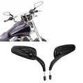 8mm Rear View Mirrors Fit For Harley Touring Road King Softail Sportster XL 883