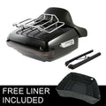 King Trunk Backrest LED Tail Side Lights Fit For Harley Electra Road Glide 14-26
