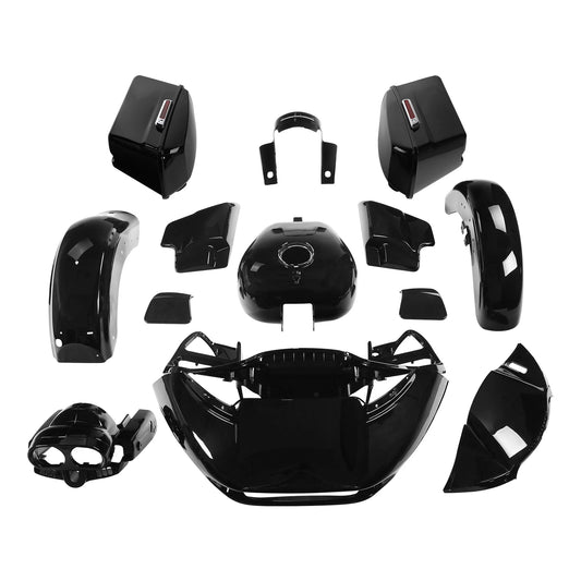 Fairings Bodywork Kit Fit For Harley Road Glide 2018 2019 2015-2024 Vivid Black