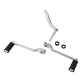 Chrome Heel Toe Shift Lever Pedal Shifter Rod Lever Fit For Harley Softail 07-17