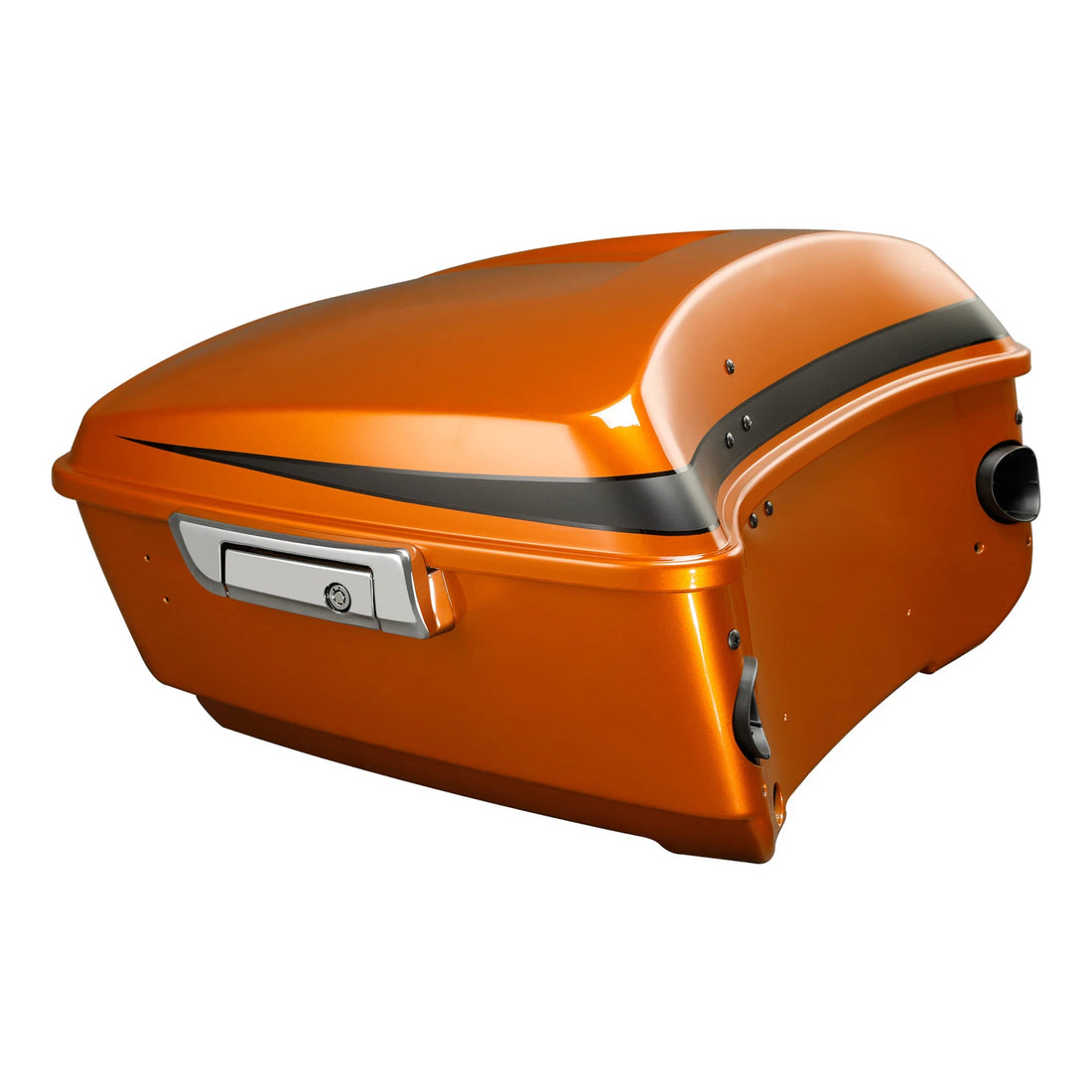 King Trunk Fit For Harley Touring Street Glide 2014-2025 Scorched Orange