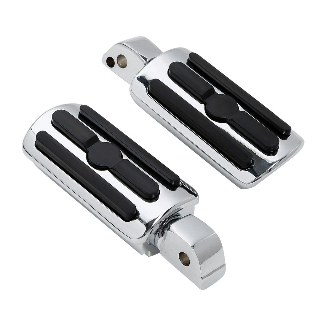 Chrome Passenger Footpegs Pegs Fit For Harley Deluxe Heritage Classic 2018-2025
