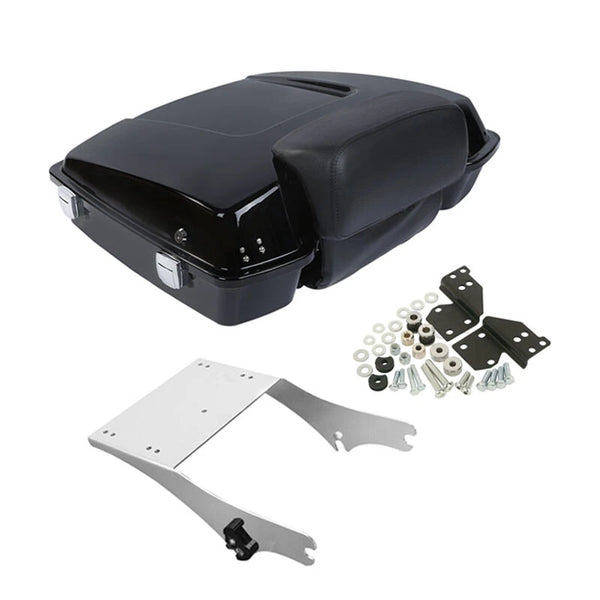 Razor Trunk Backrest Mount Rack Docking Fit For Harley Touring 1997-2008