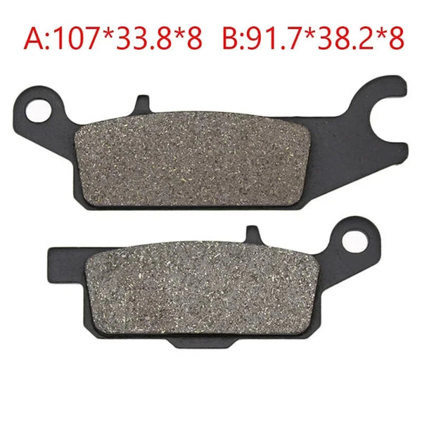Front Left Brake Pad for Yamaha YFM250 2008 YFM550 2009-2012 YFM700 2007-2014