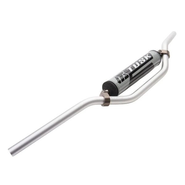 Tusk T-10 Aluminum 7/8" Handlebar KX High Bend Silver For Husaberg FS600E 1998