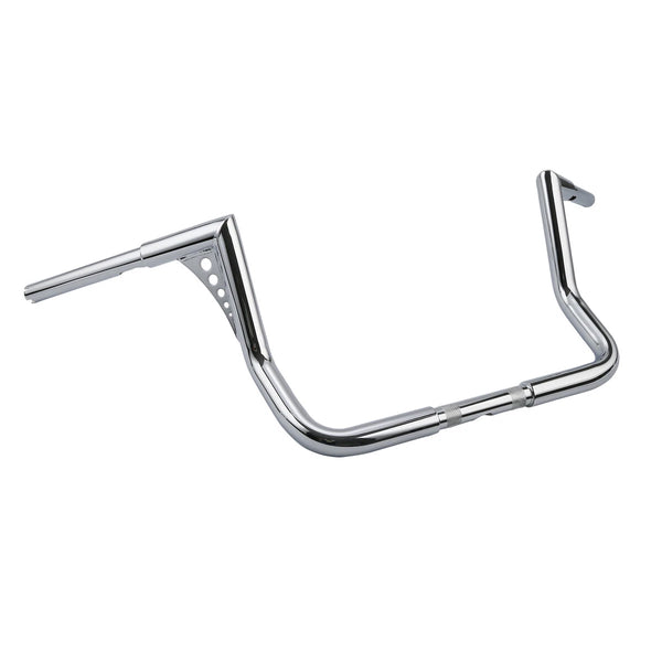 Chrome 12" Rise Ape Hanger Handlebar Fit For Harley Touring Electra Glide 82-24