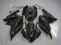 Black Gray Forged Carbon Fiber Fairings Kit +Bolts For Yamaha YZF R125 2008-2018