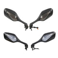 LED Turn Signal Integrated Rearview Mirrors Fit For Honda CBR1000RR 2008-2016 09