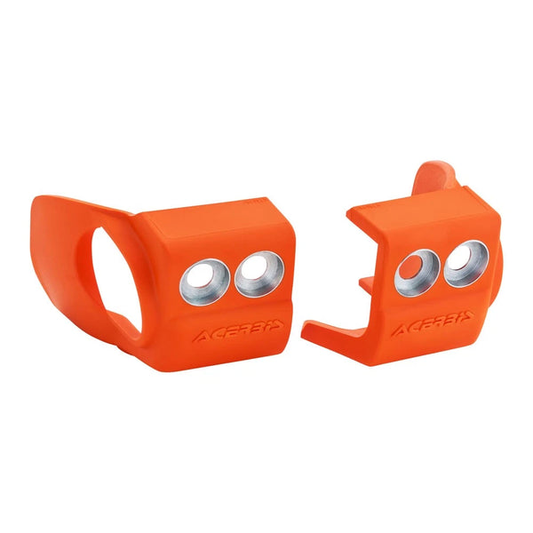 Acerbis Fork Shoe Protectors Orange - Fits GASGAS EX 350F 2021