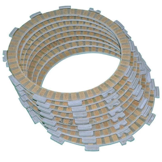 8 Pcs Clutch Plates Kit For Kawasaki ZX600 ZX636 KX250 Suzuki RM125 RMZ250 04-15