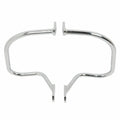 Chrome Saddlebag Guard Rail Crash Bar For Harley Softail Heritage Springer Flsts