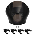 Quarter Fairing Windshield 49mm Fork Clamps Fit For Harley Sportster Dyna Fxdb