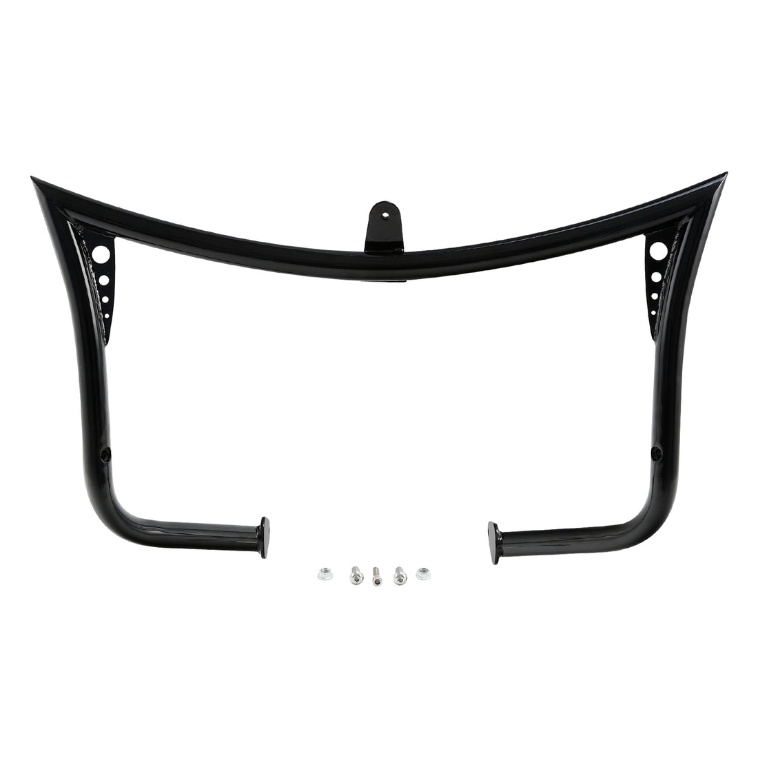 Black Engine Guard Crash Bar Fit For Harley Touring Electra Road Glide 1997-2008