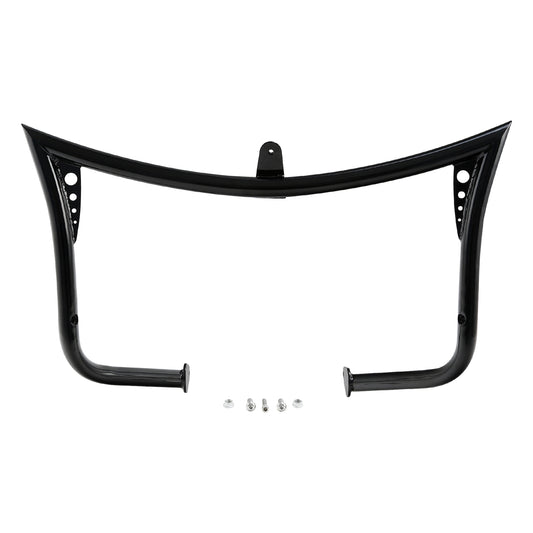 Black Engine Guard Crash Bar Fit For Harley Touring Electra Road Glide 1997-2008