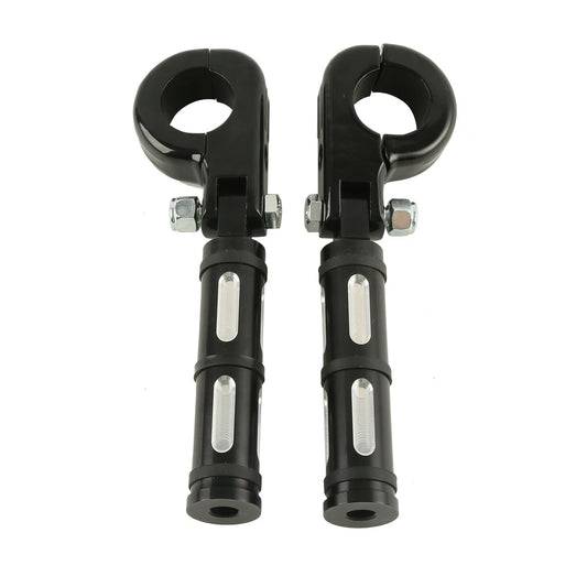 1.25" Highway Foot Pegs Pedals Fit For Harley Touring Road King Street Glide New