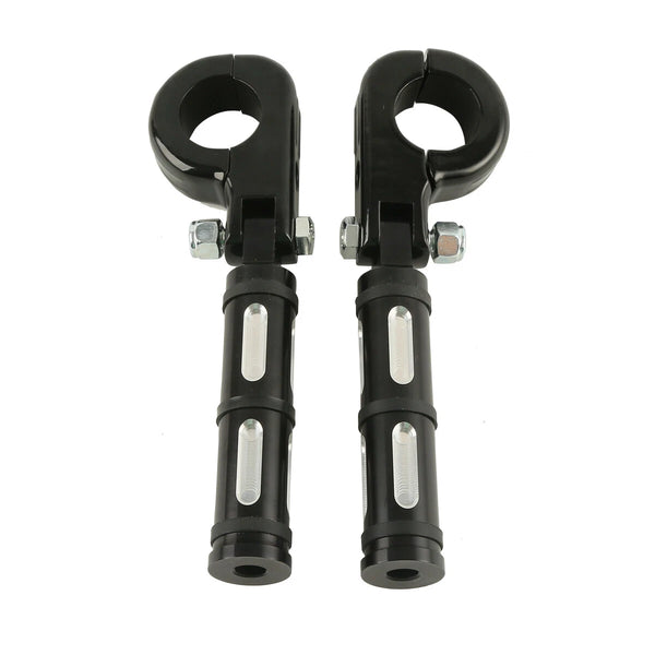 1.25" Highway Foot Pegs Pedals Fit For Harley Touring Road King Street Glide New